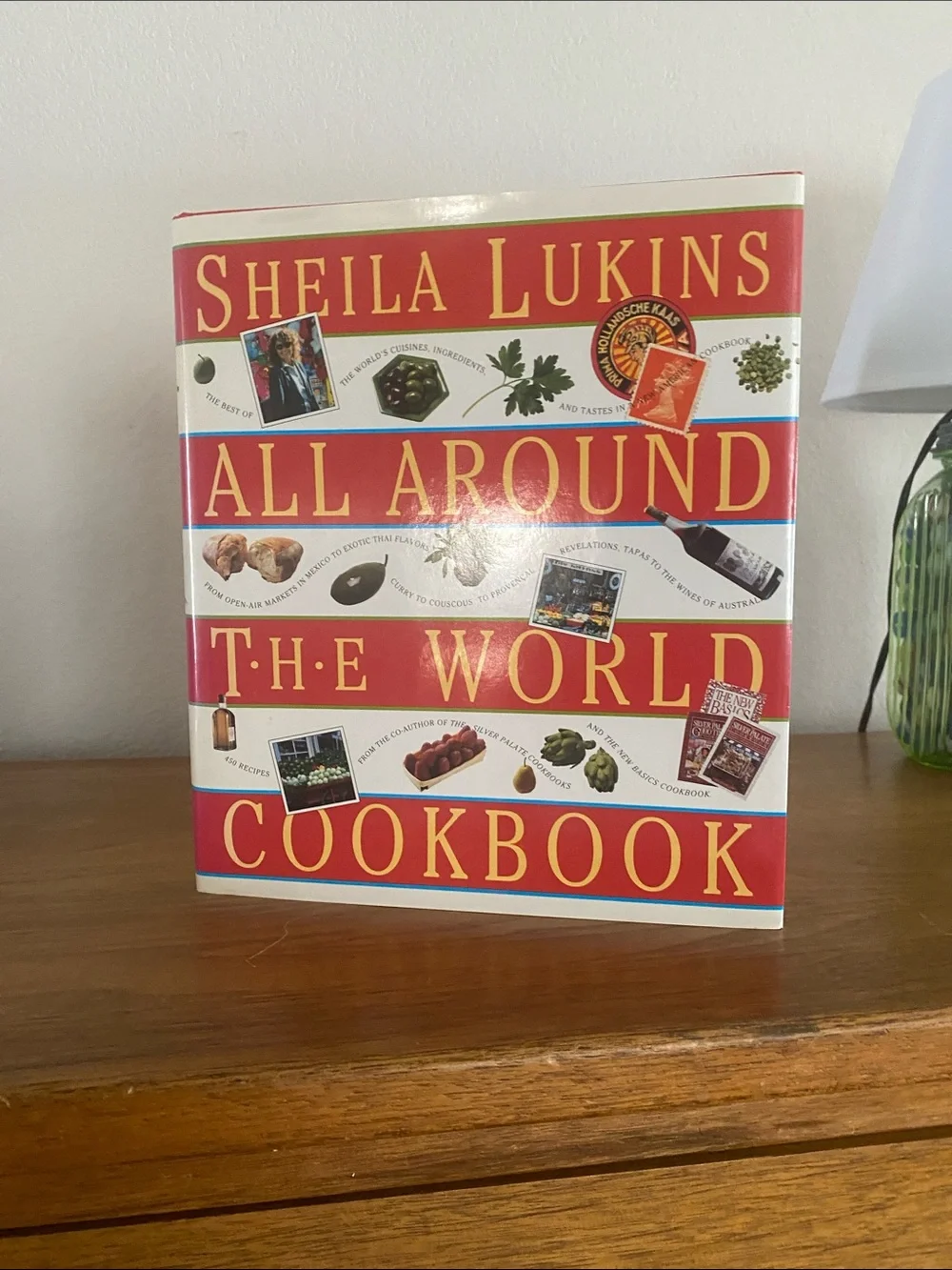 Sheila Lukins All Around the World Cookbook - Red and White Cover